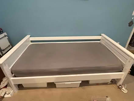 Photo of free Twin bed Frame (Beverlywood) #1
