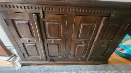 Photo of free Wooden Cabinet / Sideboard (Glover Park) #1