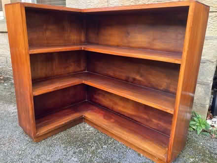 Photo of free Corner bookshelves (Marsh LA1) #1