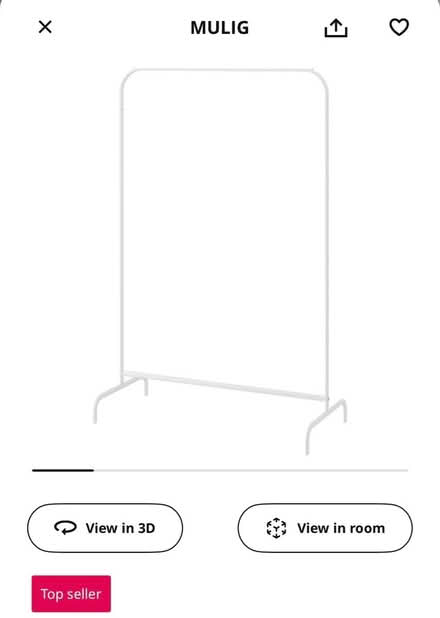 Photo of free Clothes rail (Preston CT3) #1