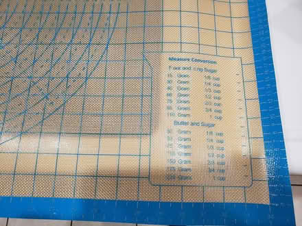Photo of free silicone baking/food prep mat (Allegan) #2