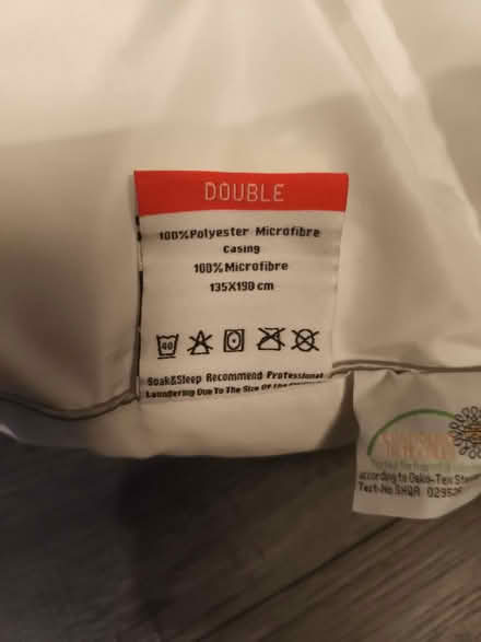 Photo of free Double mattress topper (Bradway S17) #3