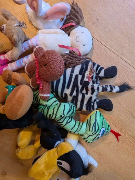 Photo of free Collection of small soft toys (Woolstone MK15) #2