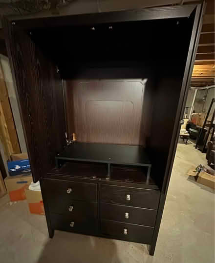 Photo of free Stanley tv armoire / Ent. Center (Downtown alpharetta) #3