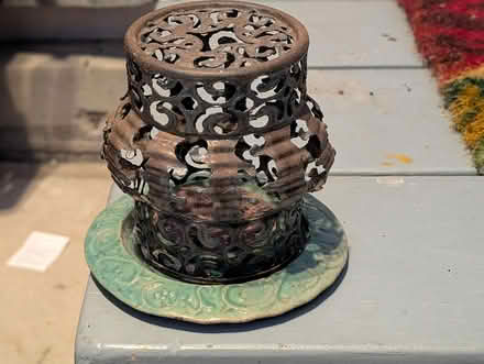 Photo of free Groovy Candle Cover (Groton NE Corner) #1