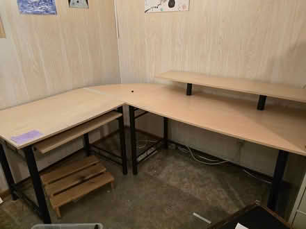 Photo of free Large, sturdy desk (Aspen Grove) #1