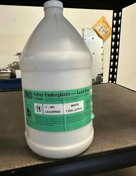 Photo of free Underglaze White gallon (1020 Sonoma blvd #D Vallejo) #2