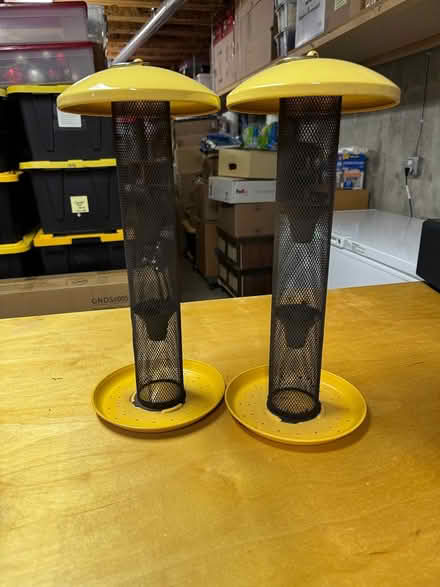 Photo of free 2 Bird Feeders - Yellow / Black (Westminster) #2