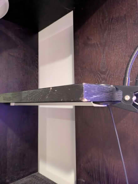 Photo of free tall wooden shelf (Petworth) #2