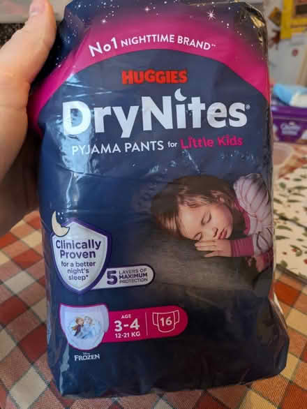 Photo of free Nighttime Nappies - 3-4 Years Old (ME10) #1