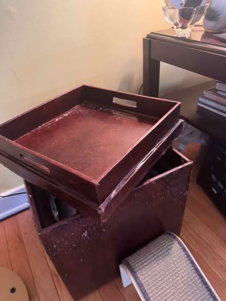 Photo of free Lamps & Faux Leather Squares (23060) #1