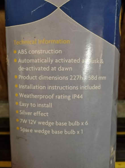 Photo of free Garden light set of 6 (Netherton Estate PL20) #3