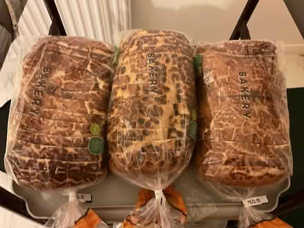 Photo of free 3 Large Sliced Tiger Bread 26.12.25 (Wokingham RG41) #1