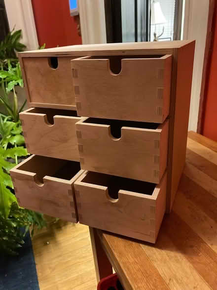 Photo of free Small wooden box of drawers (Mt. Pleasant DC) #2