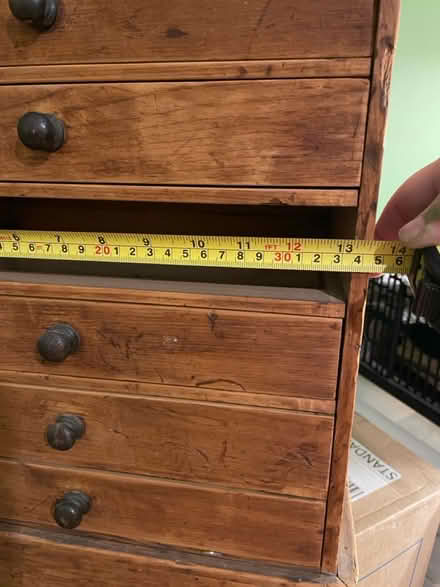 Photo of free Little wooden chest of drawers (CT11) #2