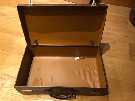 Photo of free Old leather case (Chirk Bank) #2