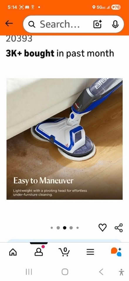 Photo of free Bissell floor cleaner (South East Albuquerque) #2