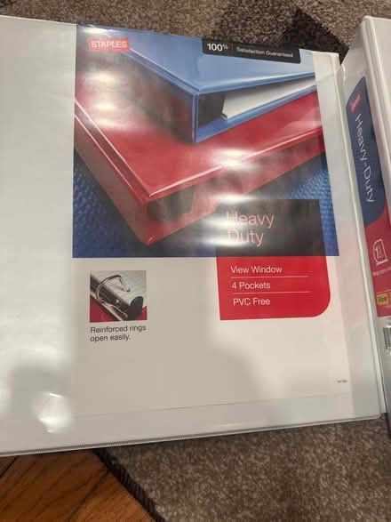 Photo of free Binders (2) (Stuyvesant Heights) #1