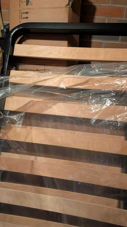 Photo of free Double bed slats frame (North Hykeham) #3