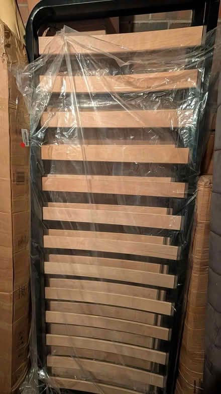 Photo of free Double bed slats frame (North Hykeham) #2