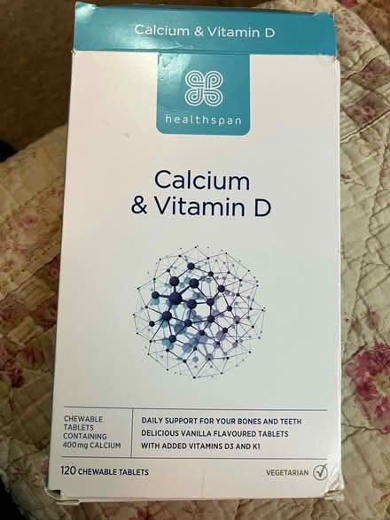 Photo of free Calcium & Vitamin D chewable tablets (Lower Letton SY7) #1