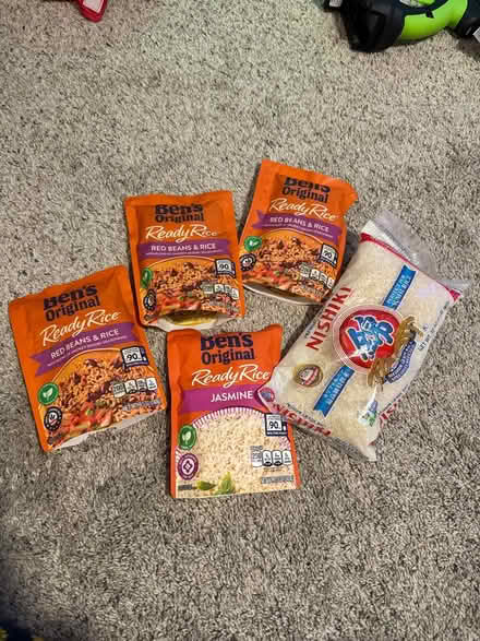 Photo of free Unexpired various rice packets (Laurel, MD) #1
