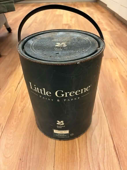 Photo of free Little greene 5l can of paint (Yapton BN18) #1