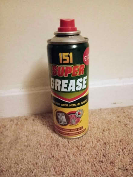 Photo of free Small can of lubricant (Malvern WR14) #1