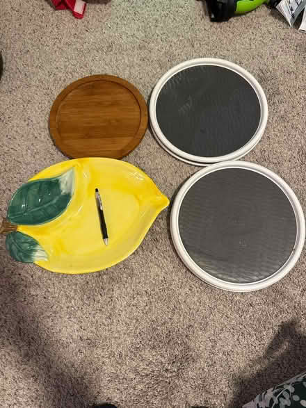 Photo of free Lazy Susan’s and party lemon plate (Laurel, MD) #1