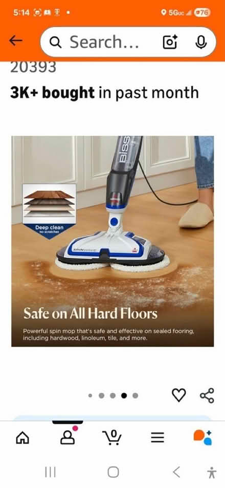 Photo of free Bissell floor cleaner (South East Albuquerque) #1