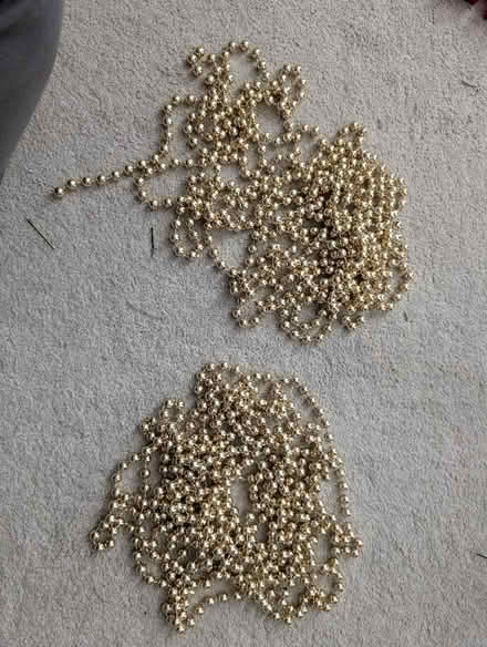Photo of free 2 approx. 3 meter long gold decorations (Cranham Gate GL3) #2