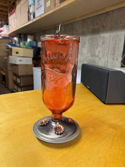 Photo of free Hummingbird Feeder - Red Glass (Westminster) #3