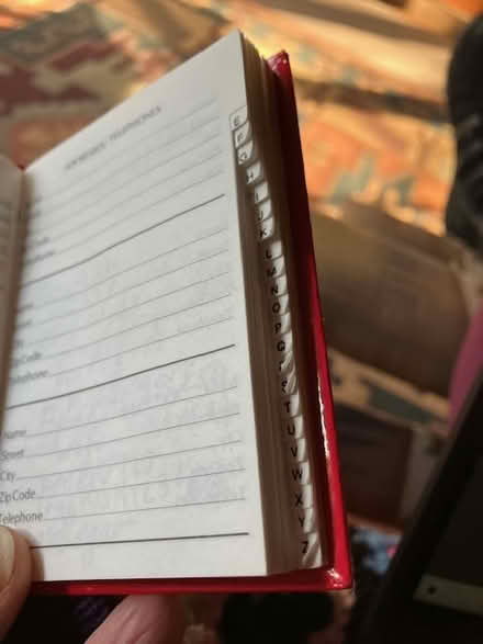 Photo of small address book (south sunnyvale) #2