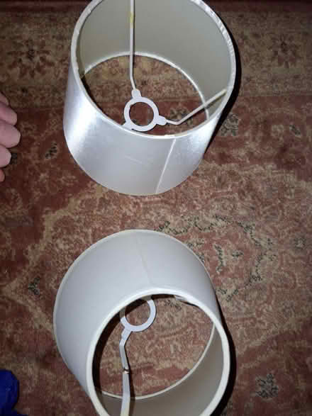Photo of free 2x small lampshades (Bletchley MK2) #2