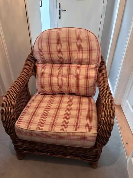 Photo of free Rattan chair x 2 (Stubbington PO14) #1