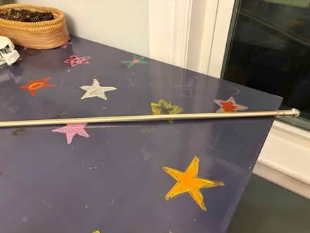 Photo of free 1 curtain rod and hardware (Waltham near Belmont line) #1