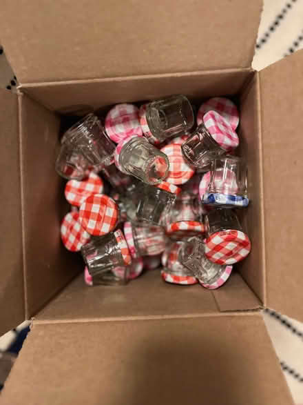 Photo of free 68 +/- Bon Maman Jam Jars (west of Watertown Square) #2