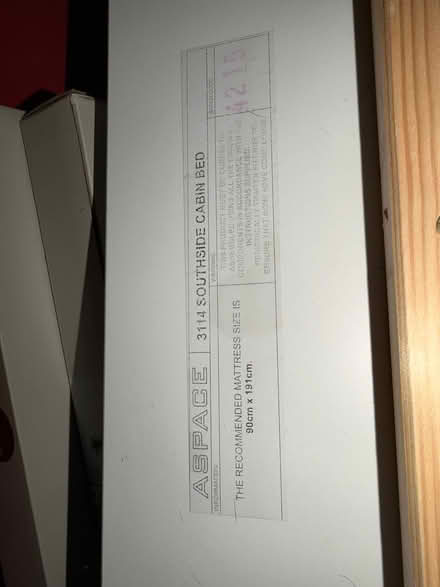 Photo of free Cabin bed (Strutherhill ML9) #2