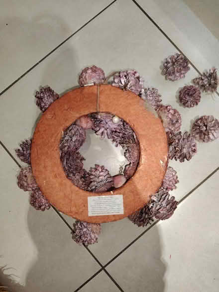 Photo of free Pink wreath (Pensby CH61) #2