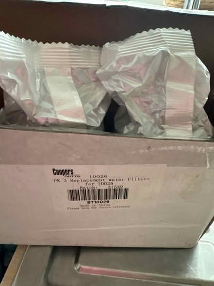 Photo of free Water filter cartridges (Bordon) #1