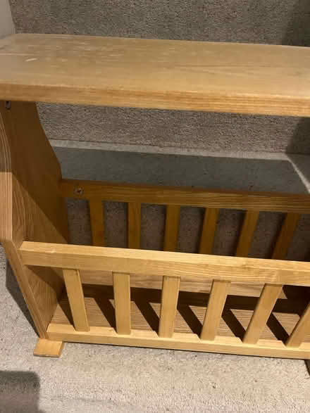 Photo of free Magazine Rack Table (AL1) #4