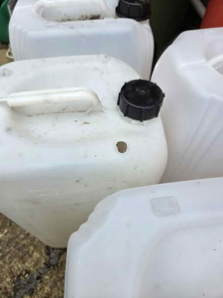 Photo of free 5 x 25 litre water containers (Oakley HP18) #2