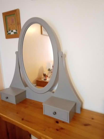 Photo of free Large grey mirror fitment (Orton Goldhay) #1