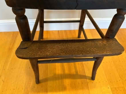 Photo of free WOOD WORKERS: Re-glue child’s chair (San Carlos-El Camino near Hull) #4