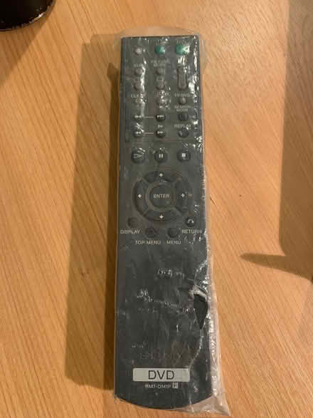 Photo of free Sony DVD player remote (Chelmsford CM2) #1