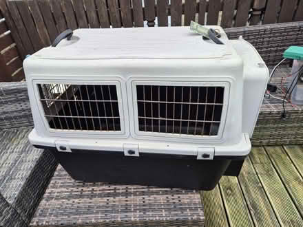 Photo of free large travel dog crate (HD6 brighouse) #2