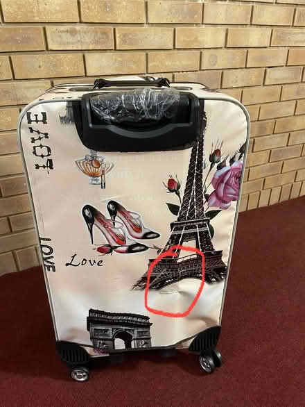Photo of free Suitcase used once (CR2) #3