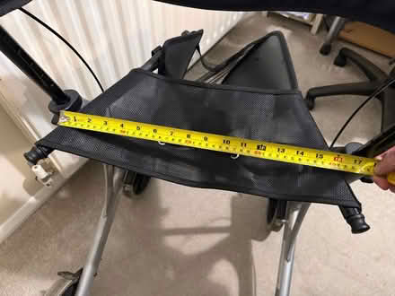 Photo of free Silver Rollator With Seat and Storage Bag (CT5) #4