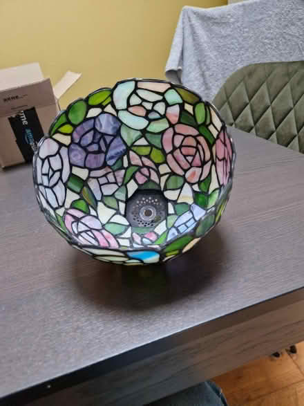 Photo of free Glass mosaic lamp shade (bn3 1bb) #2