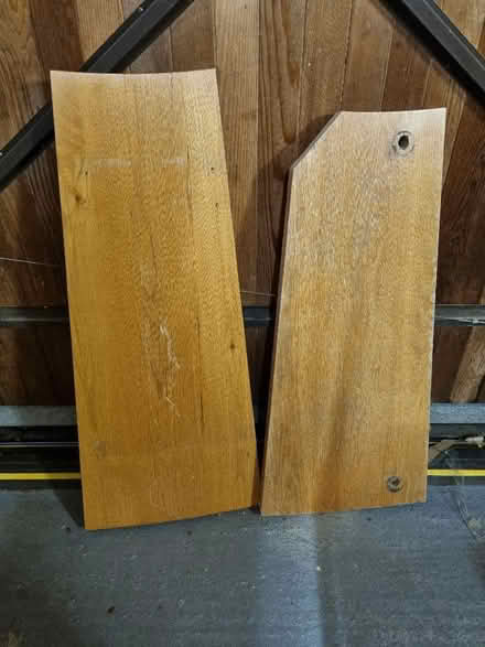 Photo of free Solid oak planks x6 (Netherton Estate PL20) #1